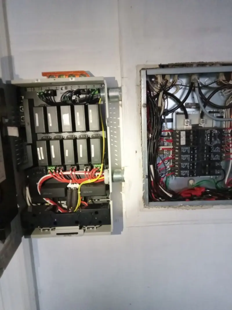Electrical panel upgrade completed for Electrical Inspection in Zephyrhills South